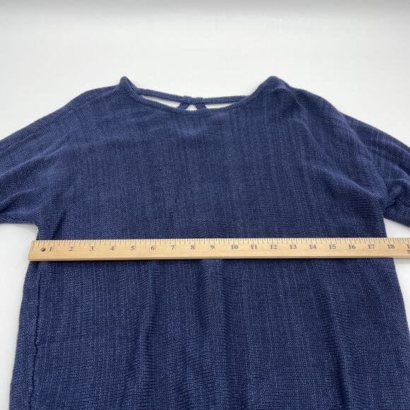 CHICOS Womens Knit Shirt Size 1 / US M Knit Crossback Pullover Top 3/4 Sleeve - Picture 5 of 7